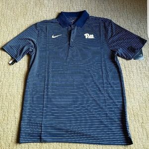 University of Pittsburgh Nike polo dry fit medium